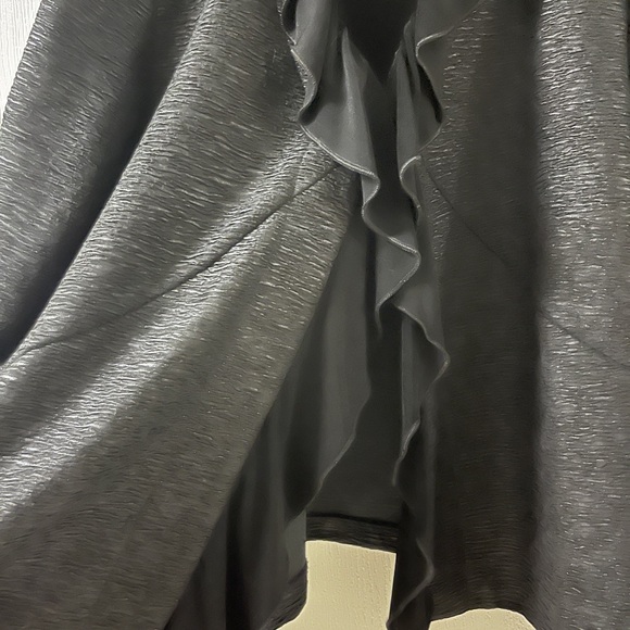 Chico's Black Ruffled Blazer - Picture 4 of 7